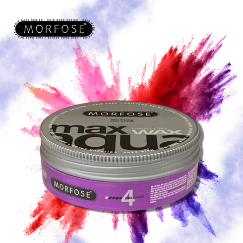 Morfose Aqua Hair Gel Wax with Extra Strong Hold Max Shining